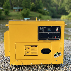 เครื่องกำเนิดไฟฟ้าดีเซลแบบเงียบไร้เสียงรบกวน ATS 10kw 10kva 220V 230V 380V 50/60Hz สำหรับบ้าน ธุรกิจขนาดเล็ก ใช้สำรองไฟ - Product Image 3