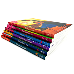<span class=keywords><strong>Libro</strong></span> Infantil en Inglés <span class=keywords><strong>de</strong></span> Tapa Blanda con Encuadernación Perfecta, <span class=keywords><strong>de</strong></span> Alta Calidad y Personalizado Directo <span class=keywords><strong>de</strong></span> Fábrica, Serie <span class=keywords><strong>de</strong></span> Novelas <span class=keywords><strong>de</strong></span> Princesas - Product Image 2
