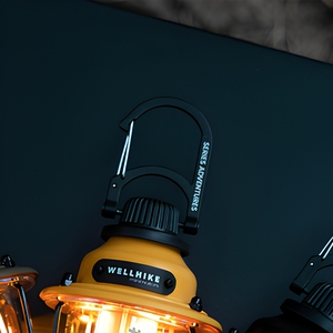 Lanterne de camping LED tout-en-un de luxe, forme de pomme de pin, verrouillable, portable, multifonctionnelle, pour situations d'urgence, pêche et ambiance - Product Image 6
