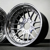 Jantes en alliage d'aluminium forgé sur mesure en 3 parties, 18-22 pouces, 5x112/5x120 ET25mm, Nouveau JUWA pour M3/M4 F80/F82 RS2, à déport profond, garantie 3 ans