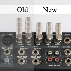 Canna corta Akai ad angolo retto 1/4 6.35mm Mono Stereo maschio connettore Audio L basso profilo per altoparlante chitarra cavo Patch - Product Image 4