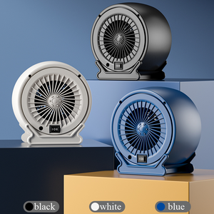 เครื่องทำความร้อนไฟฟ้าในครัวเรือน 1200W, เครื่องทำความร้อนพัดลม PTC แบบพกพาพร้อมระบบป้องกันความร้อนเกินและป้องกันการล้มสำหรับโฮมออฟฟิศ - Product Image 4