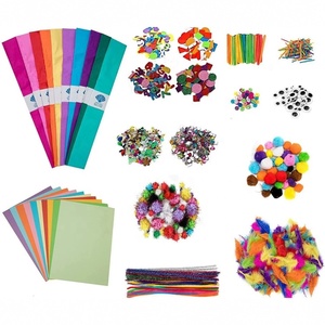 Kits d'activités créatives en plastique pour enfants, très demandés, pour projets scolaires - Fournitures d'arts et d'artisanat faites à la main, cadeaux - Product Image 2