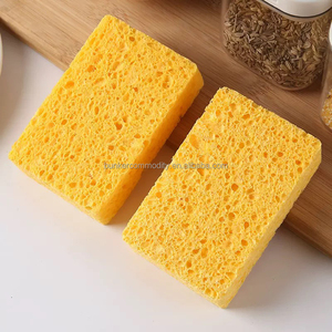 Éponge de cuisine biodégradable en cellulose végétale naturelle personnalisée, fine, pour le nettoyage de la vaisselle - Product Image 4