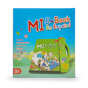 Nouvelle Machine de Lecture Éducative Intelligente Transfrontalière en Plastique, Alimentée par Piles, avec Fonctions Vocales pour Enfants de 4 à 6 Ans (Version Espagnole) - Product Image 2
