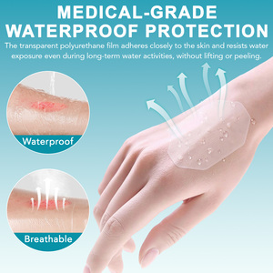 ELAIMEI 50P Apósito de alginato con plata para protección post-procedimiento 6*7cm, Apósitos hidrocoloides para úlceras venosas - Product Image 4