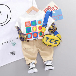 Nuevo Diseño, Ropa Infantil al por Mayor, Conjuntos de Ropa para Niños, Camisa para Niños, Pantalones Casuales, Conjunto de 2 Piezas - Product Image 1