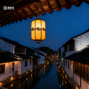 Lanterne extérieure chinoise de style antique, pavillon de cour extérieure, couloir, villa, porte, lustre - Product Image 4