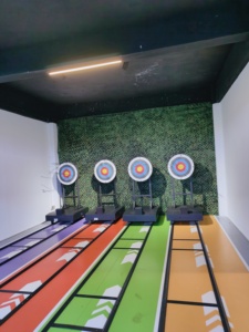 Équipement de tir à l'arc interactif d'intérieur sous licence anglaise, système sportif de divertissement en métal inoxydable pour l'amusement - Product Image 4