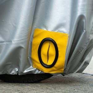 Прочный водонепроницаемый чехол для мотоцикла с возможностью нанесения логотипа, из полиэстера 420D, с отверстием для замка - Product Image 4