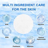 Pads Tonifiants à l'Acide Salicylique 70 Unités Marque Blanche AHA BHA Minimiseurs de Pores, Pads Exfoliants – Fournisseur d'Usine OEM/ODM pour Soins de la Peau