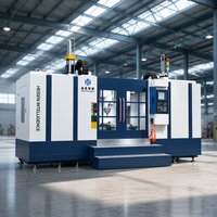 Centre d'usinage horizontal CNC HMC industriel avec broche BT50 et 24 ATC, fraiseuse haute vitesse pour l'usinage de moules aérospatiaux