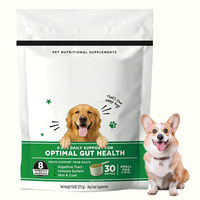 Poudre Probiotique 3-en-1 OEM pour Chiens : Soutien Quotidien pour une Santé Intestinale Optimale, Booster Digestif, Immunitaire, Cutané et Pelliculaire pour Petits Chiens