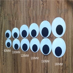 Tùy chỉnh kích thước 1cm 6cm 8cm 10cm 18cm, vv googly di chuyển mắt lung mắt hình dạng hình bầu dục đáng yêu googly mắt cho DIY - Product Image 5