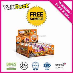 Caramelle Halal Yoloduck per Halloween, Caramelle Gommose Acide Halal, Deliziose Caramelle Liofilizzate - Product Image 1