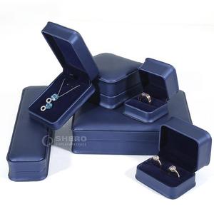 Portable Pu Leather Jewelry <b>Box</b> Set For Necklace Ring Bracelet Earring With Soft Lining For Safe <b>Storage</b> In Jewelry Store - Product Image 3