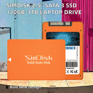 Simdisk 2.5インチ SATA 3.0 SSD 120GB-1TB ノートパソコン用内蔵型 新品 読み書き速度 501-600MB/秒 - Product Image 2