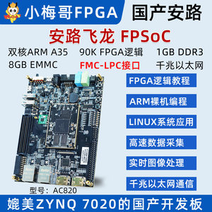 Kit de Desarrollo Xilinx ZYNQ7020 XC7Z020CLG484-2I Zynq-7000 OV5640 ADC DAC Combo de Pantalla Táctil, Kit de Captura de Imagen Zynq-7000 W1034 - Product Image 5
