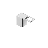 Robinet mitigeur de lavabo et de douche à levier unique Sky-1039, finition chrome poli, poignée creuse en zinc