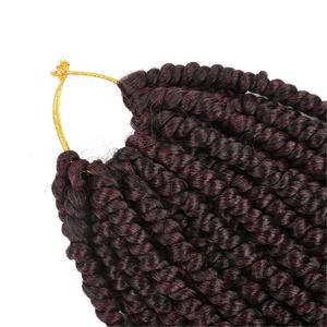Extensions de cheveux synthétiques pré-tressées Water Wave pour femmes, Passion <span class=keywords><strong>Twist</strong></span>, cheveux à crocheter, vente chaude - Product Image 5