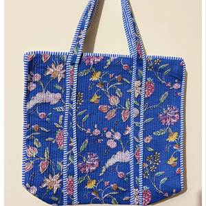 Sac fourre-tout matelassé en coton à prix de gros, ensemble de sacs faits main personnalisés, sac de marché, sac à bandoulière pour femmes, sacs d'usage quotidien - Product Image 1