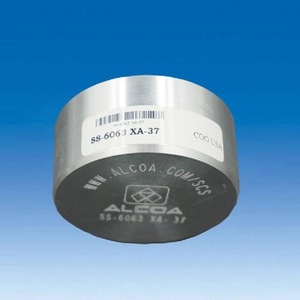 Estándar de espectrómetro de aleación de aluminio Alcoa SS-6063 XA-37 para uso en calibración - Product Image 1