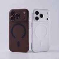 Coques de téléphone magnétiques ultra-fines en PC rigide mat translucide pour iPhone 17 12 13 14 15 16 Pro Max 17 Air – Vente en gros – Housse de protection