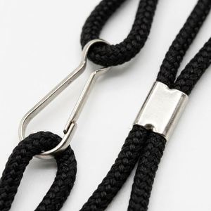 Wholesale New Design Wrist <b>Lanyard</b> Low Price Customized Color Short <b>Lanyard</b> Round <b>Lanyard</b> With Silver Hook - Product Image 2