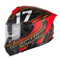 Casque de moto visage complet, sécurité, pour course de moto, nouveau Design, à la mode,