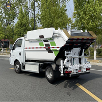 HEAVSTY 2800 Autocarro per Rifiuti Elettrico a Emissioni Zero, 4,7 Metri Cubi, Senza Perdite, Autocaricante Automatico 4x2 per EQ1041TACEV3