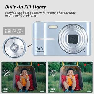 Cámara Portátil 4K 48MP con Enfoque Automático, Zoom 16X, Pantalla de 2.4 Pulgadas, Grabadora de Video Digital para YouTube y Vlogging - Product Image 5