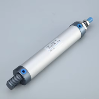 Mini-cylindres pneumatiques série MAL MAL20/25 en alliage d'aluminium à double action, neufs pour l'industrie
