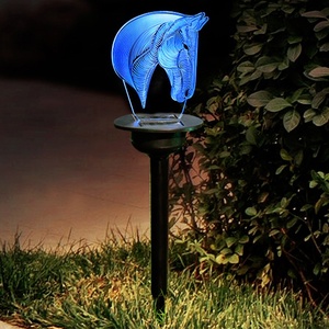 Lampada <span class=keywords><strong>da</strong></span> <span class=keywords><strong>Giardino</strong></span> Solare IP65 in Acrilico, Luce Notturna <span class=keywords><strong>da</strong></span> Esterno a Montaggio a <span class=keywords><strong>Terra</strong></span>, Decorazione <span class=keywords><strong>per</strong></span> Piccoli Giardini, Lampada <span class=keywords><strong>da</strong></span> <span class=keywords><strong>Giardino</strong></span> Impermeabile - Product Image 4