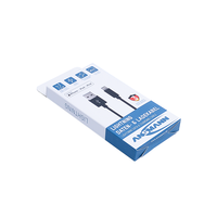 Emballage de produit électronique blanc de taille personnalisée Boîte de papier d'emballage de chargeur de téléphone avec câble de données USB