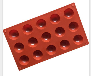 Shenhong — <span class=keywords><strong>moule</strong></span> en Silicone Semi-sphère de 15 cavités, cuisson pour la fabrication du chocolat, de la gelée, de la Mousse en forme de dôme - Product Image 2