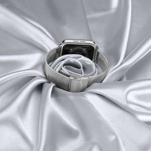 LAIHE <span class=keywords><strong>Bracelet</strong></span> de montre intelligente de luxe <span class=keywords><strong>Bracelet</strong></span> en métal maillé pour <span class=keywords><strong>Apple</strong></span> <span class=keywords><strong>Watch</strong></span> <span class=keywords><strong>Bracelet</strong></span> intelligent en acier inoxydable milanais pour <span class=keywords><strong>Apple</strong></span> <span class=keywords><strong>Watch</strong></span> - Product Image 5