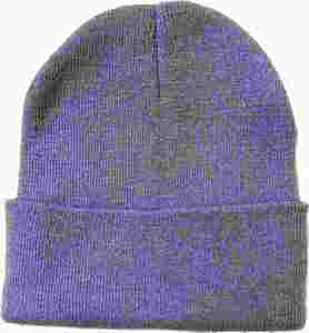 Gorro Clásico Unisex de Invierno Cálido, Gorro de Punto Acrílico con Puño, para Uso Diario, Ciclismo, Pesca, Playa, con Patrón a Cuadros - Product Image 5