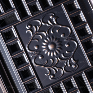 Wholesale Price Black Exterior Steel <strong>Back</strong> <strong>Door</strong> Entrance Panel Security - Product Image 5