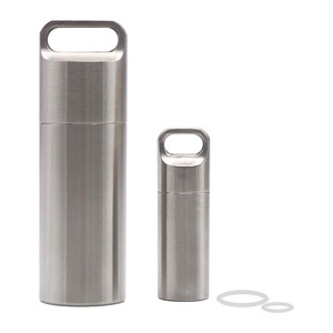 Pastillero Grande de Acero Inoxidable para Viajes, Contenedor Portátil, Piezas de Fresado CNC, Perforación por Electroerosión por Hilo - Product Image 5