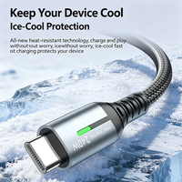 Câble de charge rapide Type-C 240w tressé 6a USB-C, cordon de chargeur haute vitesse pour iPhone 15 Samsung Xiaomi Huawei