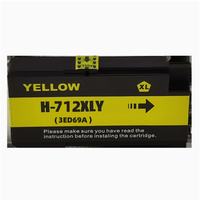 BOMA.LTD Vente en gros d'usine – Cartouche d'encre complète compatible HP712 712 712XL pour traceurs HP Designjet T650 T210 T230 T250 T630