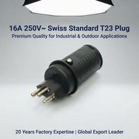 Prise de raccordement étanche ZNPON P135S-1 16A IP55 T23 sans câble