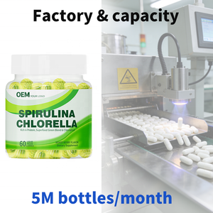 Gomitas de Espirulina y Chlorella Orgánicas al por Mayor y Personalizadas con Musgo Marino y Clorofila, Garantía de Suministro a Largo Plazo - Product Image 4