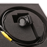 Caméra thermique de véhicule cachée à longue portée, caméra thermique infrarouge montée sur voiture, caméra thermique infrarouge pour conducteur avant