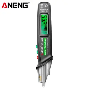 ANENGVC1019赤色レーザーテストペン音声放送電圧検出器12-1000Vボルト電流非接触ペン電気テストメーターツール