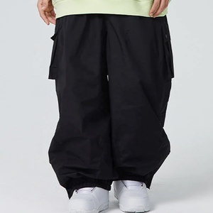 Vente en gros Pantalons de ski de snowboard unisexes Pantalons baggy confortables cargo respirant coupe-vent personnalisés grande taille - Product Image 1