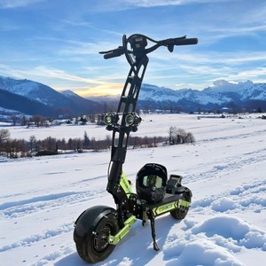 Dropshipping 60V Geofought R6 Double moteur 11 pouces Tout-terrain 30Ah 40Ah 60-120km Longue portée Scooter électrique adulte avec démarrage NFC - Product Image 2