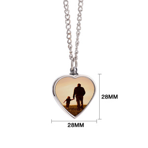 Kalung Kremasi Sublimasi, Kalung Abu Kenangan/Kalung Guci dengan Alat Isi - Product Image 4