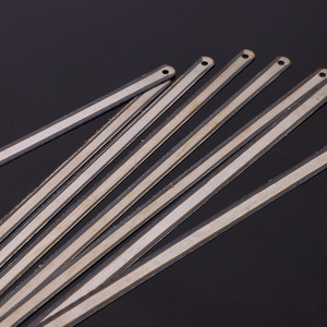 Lames de scie en acier flexibles double face, qualité industrielle, 0,60 mm, directement de l'usine, pour le travail du métal et du bois, Shandong, Chine - Product Image 1