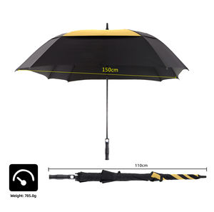 Parapluie Cadeaux d'entreprise imprimés avec logo personnalisé Parapluie de golf Design élégant pour cadeaux Événements promotionnels - Product Image 4